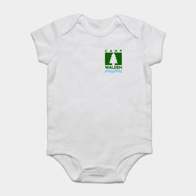 Camp Walden Pocket Baby Bodysuit by dumbshirts
